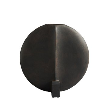 Ваза Offset  Big - Coffee 211016